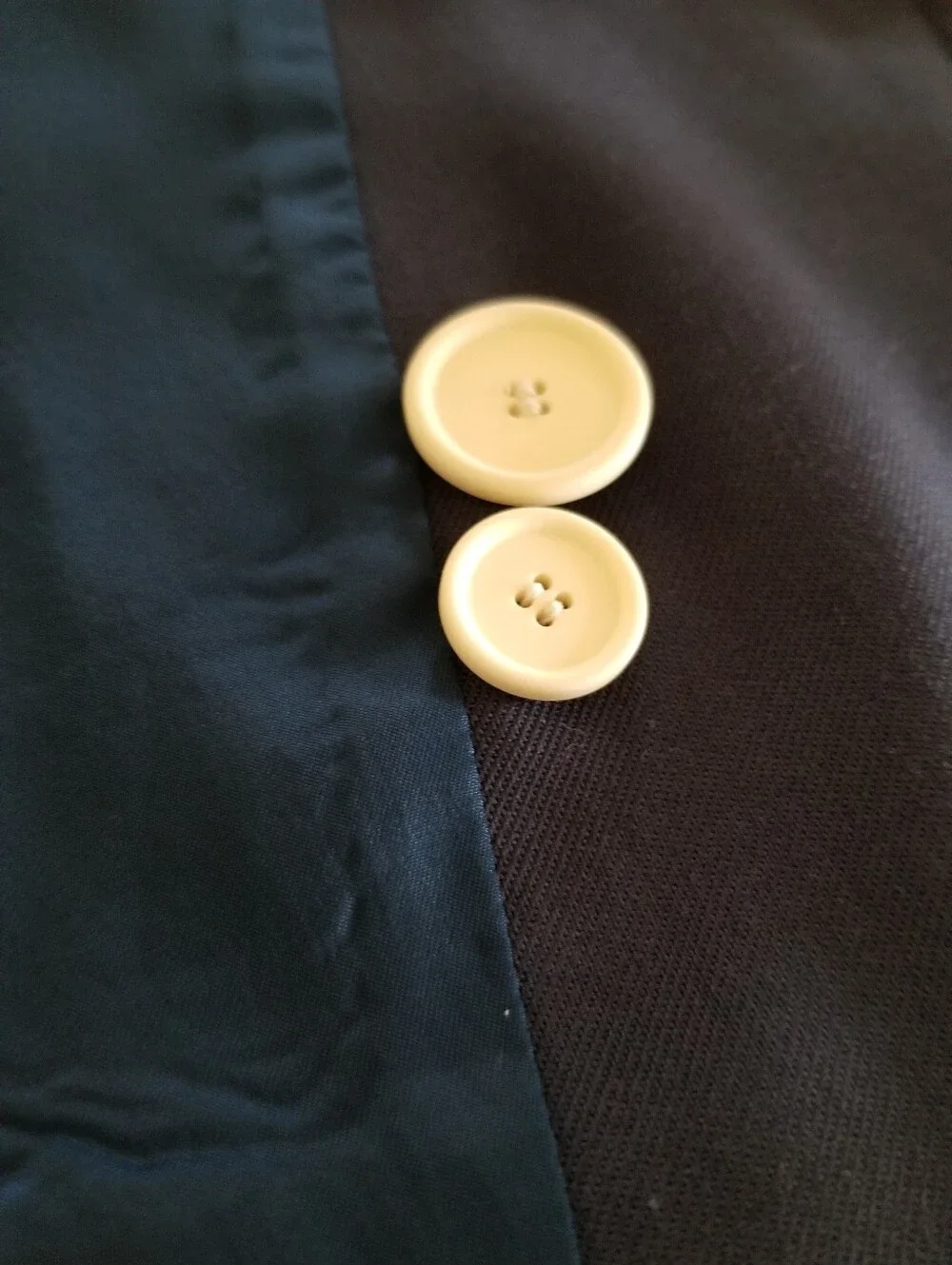 Akris Punto Navy Blue Double Breasted Sleeveless Blazer Vest Size 8